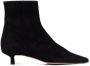 Aeyde suede pointed-toe boots Black - Thumbnail 1