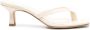 Aeyde Wilma 55mm leather mules Neutrals - Thumbnail 1
