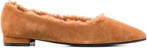 Age of Innocence Anais pointed ballerina shoes Brown