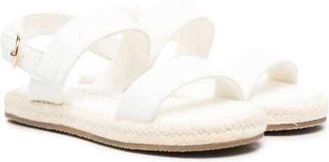 Age of Innocence Emilia slingback-strap open-toe sandals White