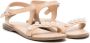 Age of Innocence Fleur pearl-embellished sandals Brown - Thumbnail 1