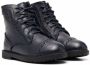 Age of Innocence Gents lace-up leather ankle boots Blue - Thumbnail 1