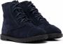 Age of Innocence Gents lace-up suede ankle boots Blue - Thumbnail 1