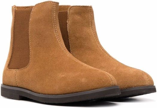 Age of Innocence Gents shearling-lined suede Chelsea boots Brown