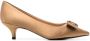 Age of Innocence Jacqueline 50mm bow-embellished pumps Neutrals - Thumbnail 1