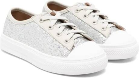 Age of Innocence Mabel glitter sneakers Silver