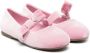 Age of Innocence Mia velvet ballerina shoes Pink - Thumbnail 1