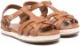 Age of Innocence Patricia cut-out leather sandals Brown - Thumbnail 1