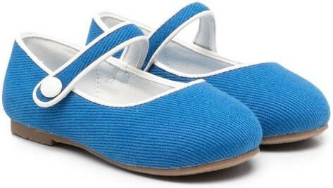 Age of Innocence round-toe ballerina shoes Blue