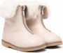 Age of Innocence shearling-lined leather ankle boots Neutrals - Thumbnail 1