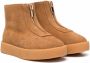 Age of Innocence shearling-lined suede ankle boots Brown - Thumbnail 1