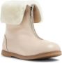 Age of Innocence shearling-trimmed ankle boots Neutrals - Thumbnail 1
