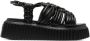 AGL Alice 65mm flatform sandals Black - Thumbnail 1
