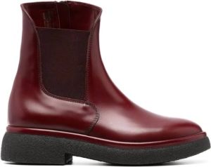 AGL Alison R Beat leather boots Red