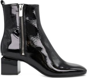 AGL Angie 50mm leather ankle boots Black