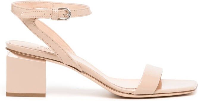 AGL Angie 60mm leather sandals Neutrals