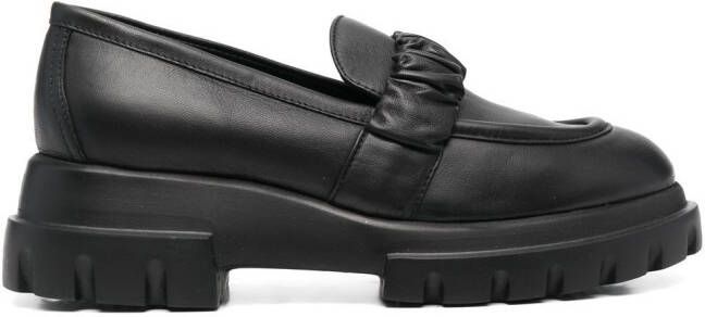 AGL Celeste chunky-sole loafers Black