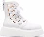 AGL cut-out ankle boots White - Thumbnail 1