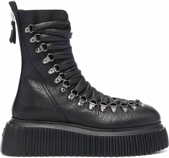 AGL Dromo lace-up boots Black