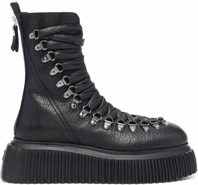 AGL Dromo lace-up boots Black