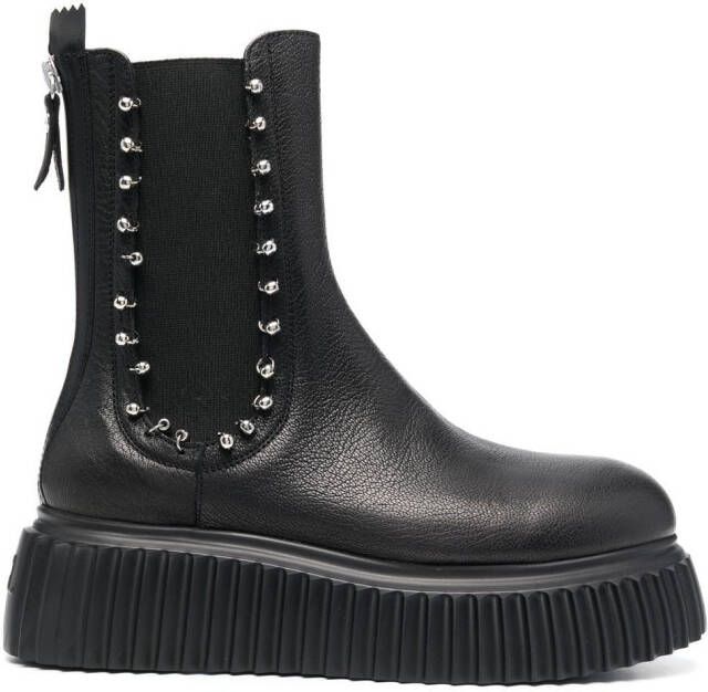 AGL Iggy leather chelsea boots Black