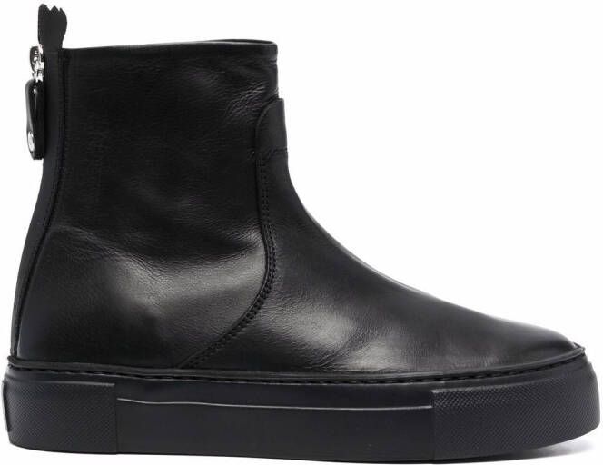 AGL Meghan leather ankle boots Black