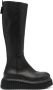 AGL Milagros knee-high leather boots Black - Thumbnail 1