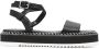 AGL Myrte flatform sandal Black - Thumbnail 1