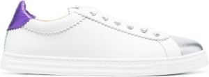 AGL panelled low-top sneakers White