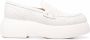 AGL perforated-design platform loafers White - Thumbnail 1