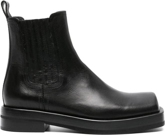 AGL Rina Beat leather chelsea boots Black