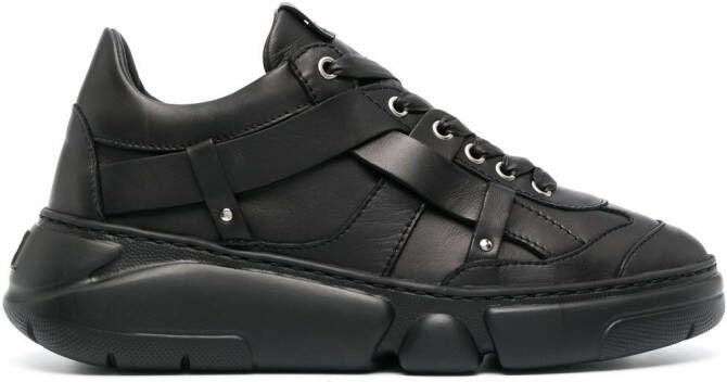 AGL Ruth leather sneakers Black