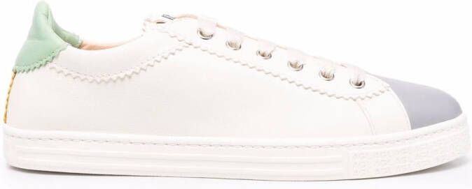 AGL Sade panelled sneakers White