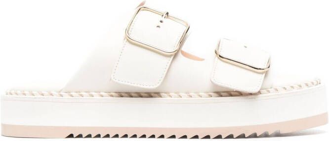AGL Soraya flat sandals White