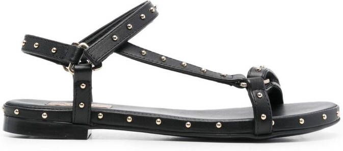 AGL stud-detailing open-toe sandals Black