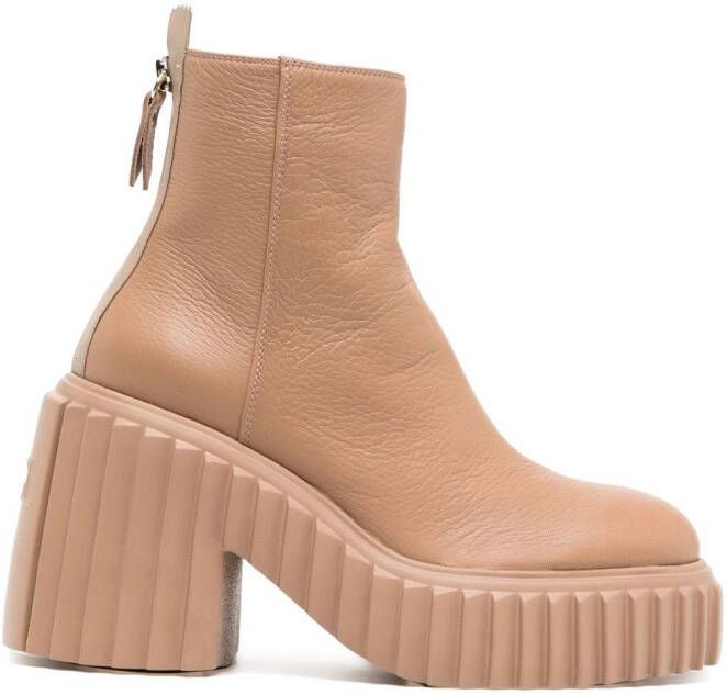 AGL Tiggy 90mm ankle boots Neutrals