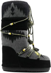 Alanui x Moon Boot calf-length boots Black