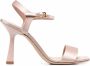 Alberta Ferretti metallic tapered-heel sandals 105mm Pink - Thumbnail 1