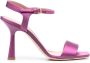 Alberta Ferretti metallic tapered-heel sandals 105mm Purple - Thumbnail 1