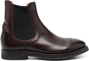 Alberto Fasciani 30mm leather Chelsea boots Brown
