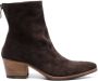 Alberto Fasciani 60mm suede leather boots Brown - Thumbnail 1