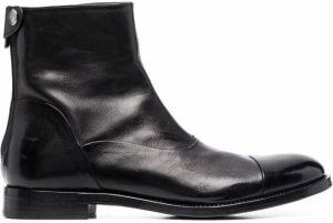 Alberto Fasciani Abel round-toe ankle boots Black