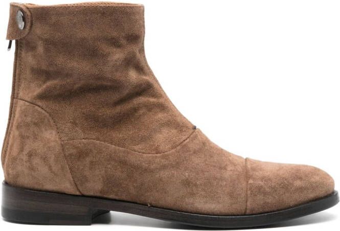 Alberto Fasciani Camil 70009 suede ankle boots Brown