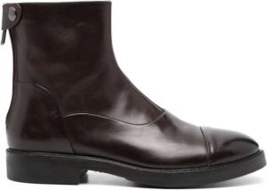 Alberto Fasciani Gabriel leather ankle boots Brown