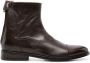 Alberto Fasciani Gill 70009 leather boots Brown - Thumbnail 1