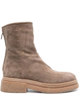 Alberto Fasciani Gill suede ankle boots Brown