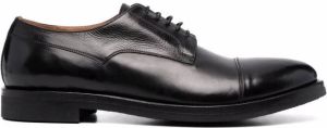 Alberto Fasciani leather lace-up shoes Black