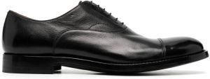 Alberto Fasciani leather oxford shoes Black