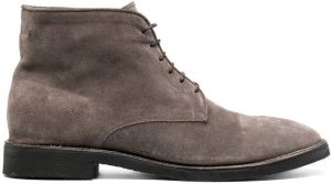 Alberto Fasciani Abel suede lace-up boots Neutrals