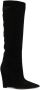 Alevì 110mm suede knee-high boots Black - Thumbnail 1
